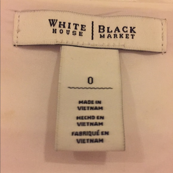 WHBM Pink/white dress - S - Picture 5 of 5